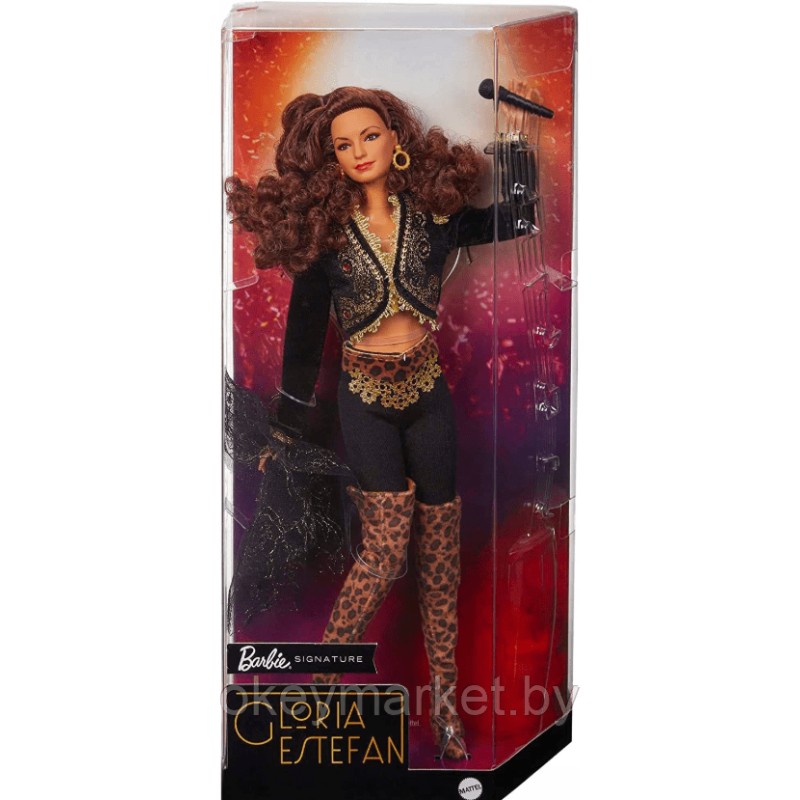 Коллекционная кукла Mattel Barbie Signature Gloria Estefan HCB85