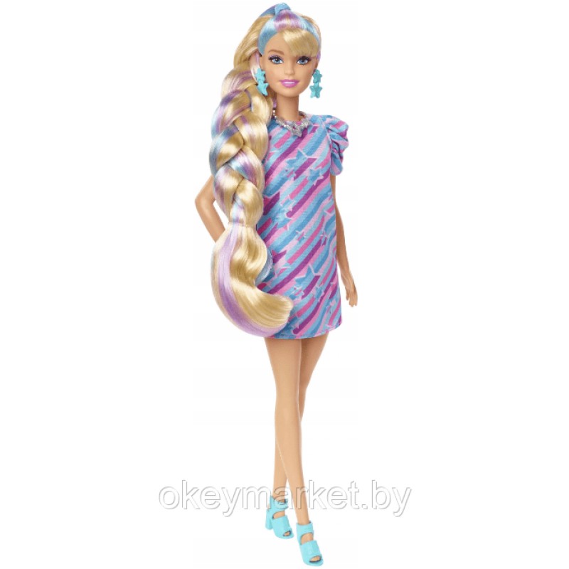 Кукла Barbie Totally Hair Doll HCM88