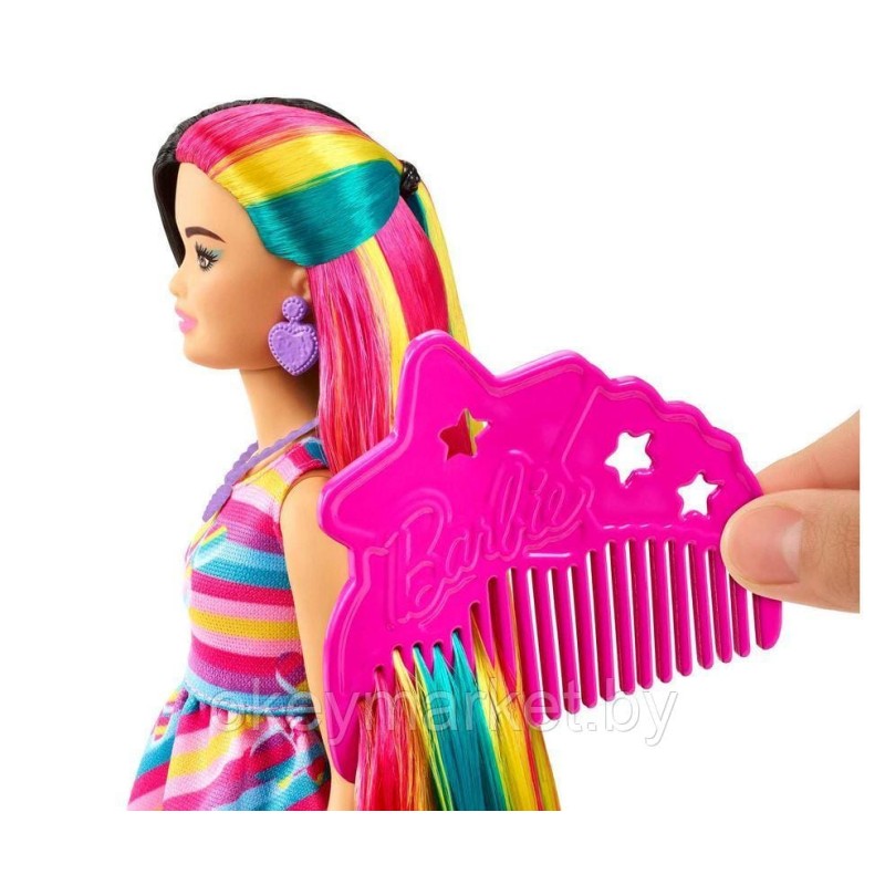 Кукла Barbie Totally Hair Stars HCM90