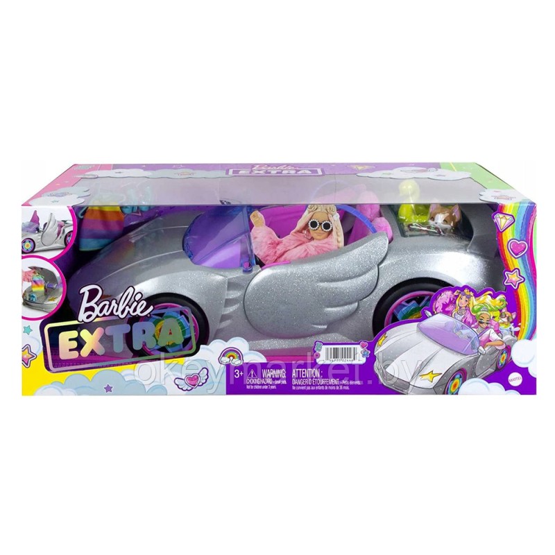Игровой набор Mattel Кабриолет для Barbie Экстра HDJ47