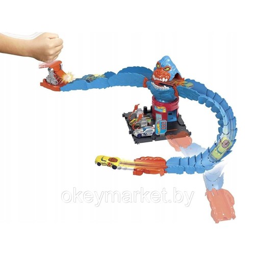 Игровой набор Hot Wheels Сити Автозаправка гориллы HDR30