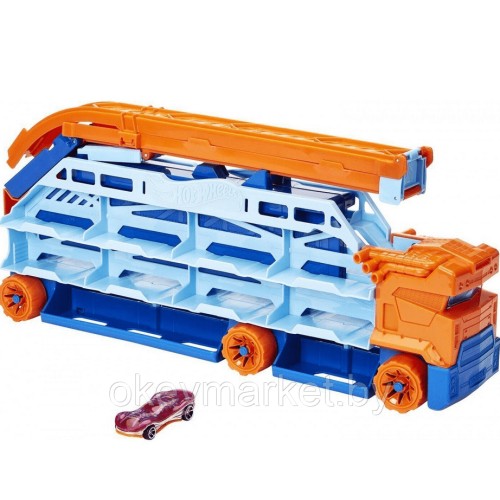Грузовик-автотрек  Hot Wheels Десантирование с воздуха HDY92