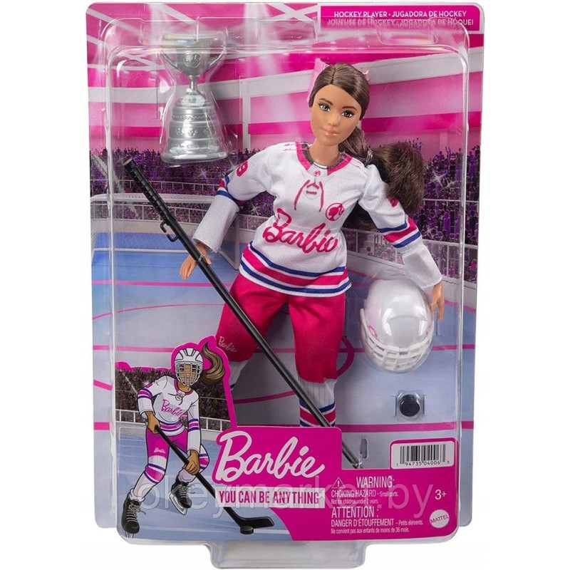 Кукла Barbie Зимние виды спорта Хоккеистка HFG74
