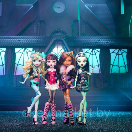 Кукла Mattel Monster High - Дракулаура + питомец летучая мышь - Монстр Хай HGC29