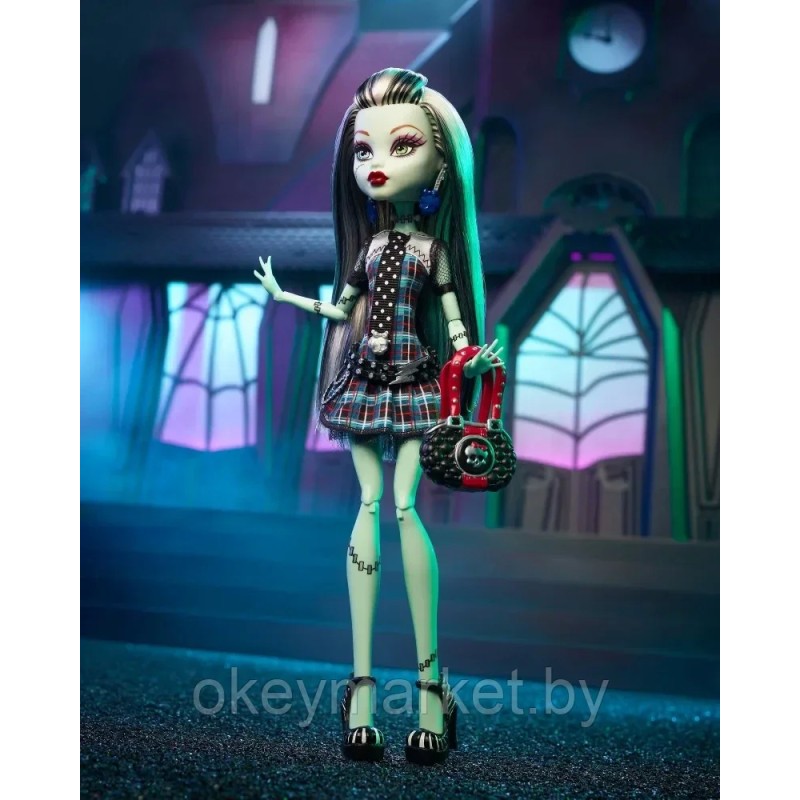 Кукла Mattel Monster High - Фрэнки Штейн + питомец Ватзит Монстр Хай HGC31