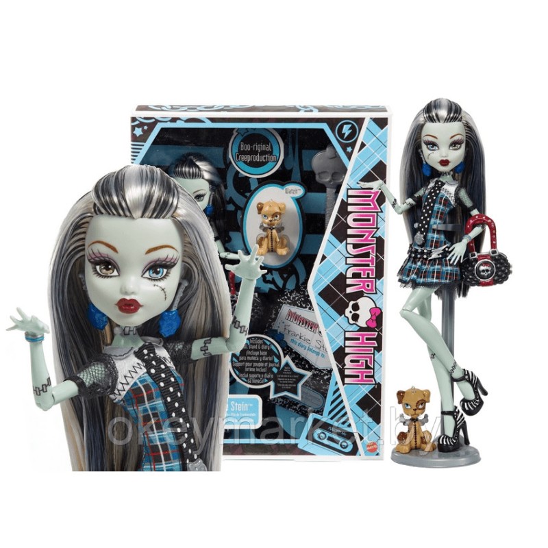 Кукла Mattel Monster High - Фрэнки Штейн + питомец Ватзит Монстр Хай HGC31