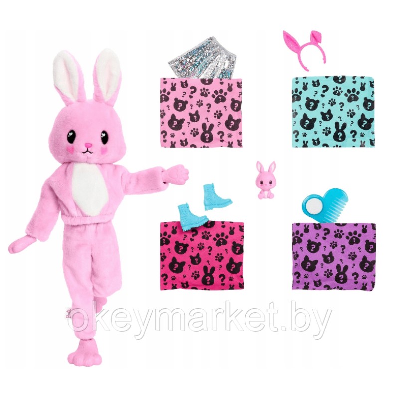 Кукла Barbie Cutie Reveal Кролик HHG19