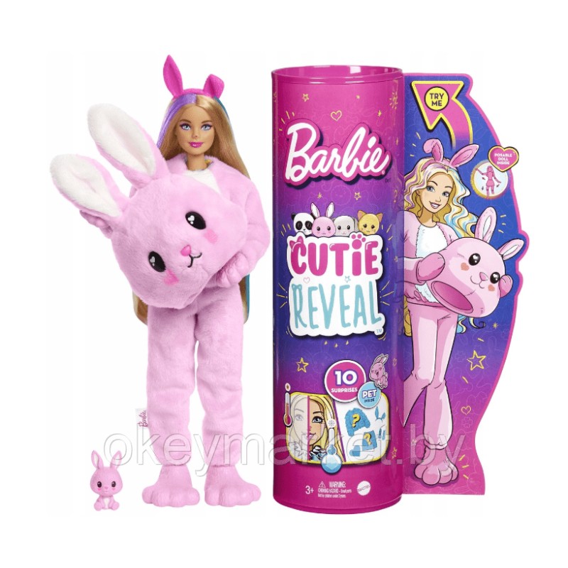 Кукла Barbie Cutie Reveal Кролик HHG19