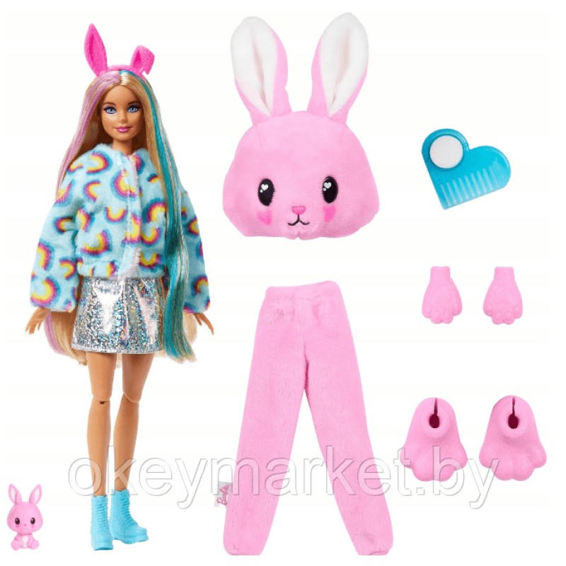 Кукла Barbie Cutie Reveal Кролик HHG19