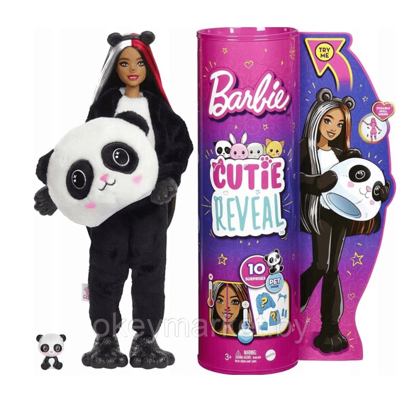 Кукла Barbie Cutie Reveal Панда HHG22