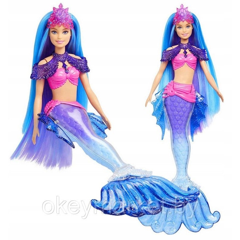 Кукла Barbie Русалка Малибу из фильма HHG52