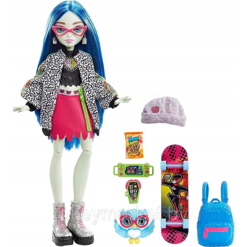 Кукла Монстер Хай Гулия Йелпс с питомцем - Monster High HHK58