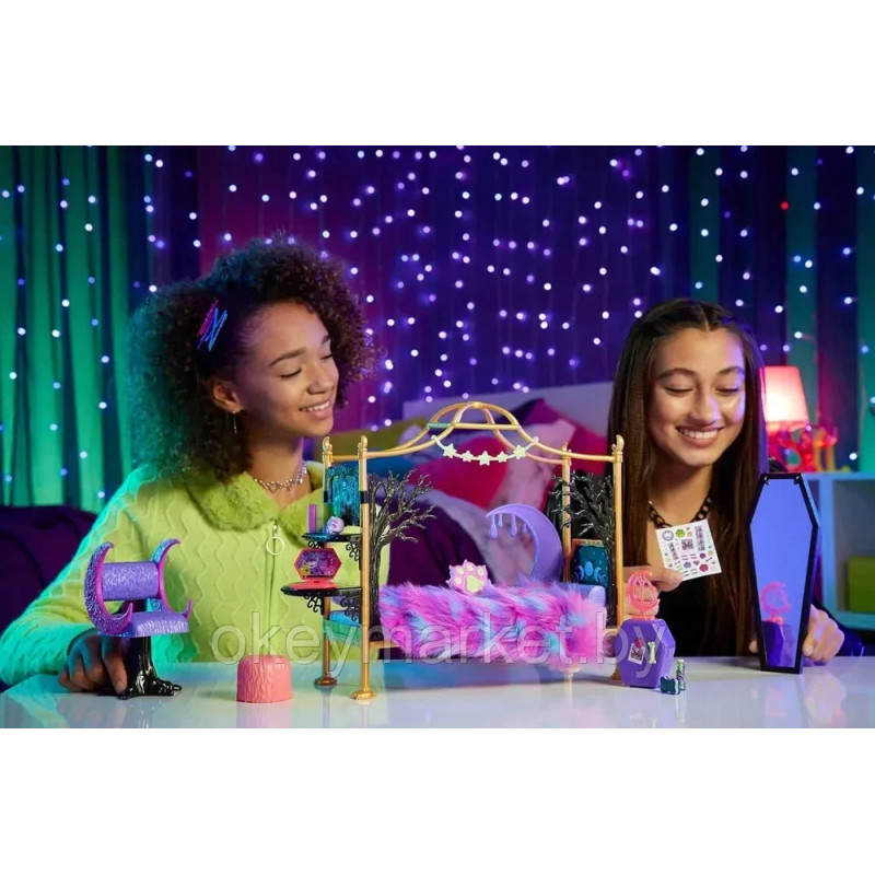 Игровой набор Монстр Хай Спальня Клодин Вульф - Monster High HHK64