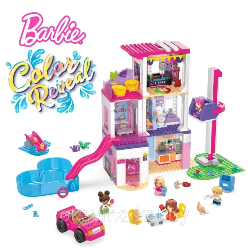 Конструктор Mega Bloks Barbie DreamHouse HHM01