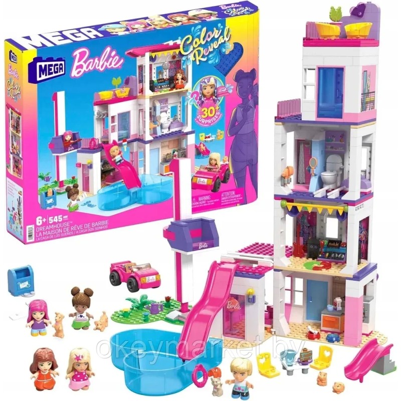 Конструктор Mega Bloks Barbie DreamHouse HHM01
