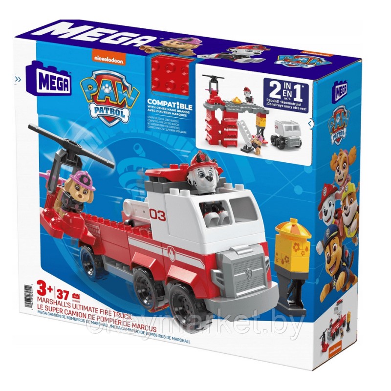 Конструктор Mega Bloks Спасательная машина Маршала HHN05