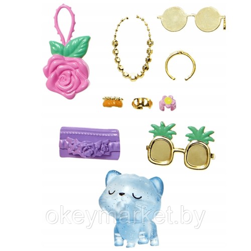 Кукла Barbie Экстра Fancy в цветочном платье HHN14