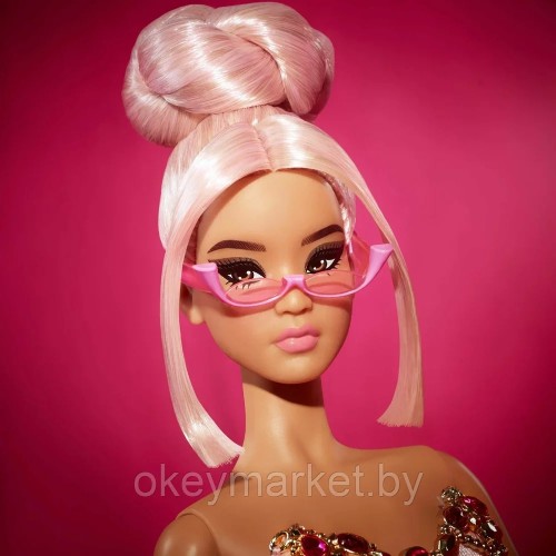 Коллекционная кукла Mattel Barbie Signature Pink Collection HJW86