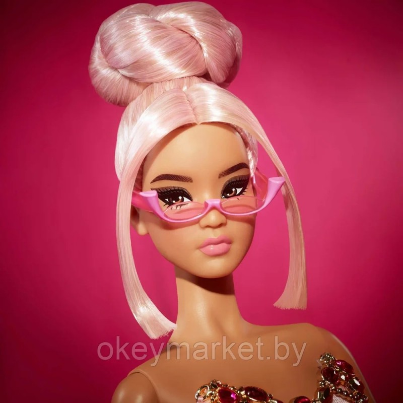 Коллекционная кукла Mattel Barbie Signature Pink Collection HJW86