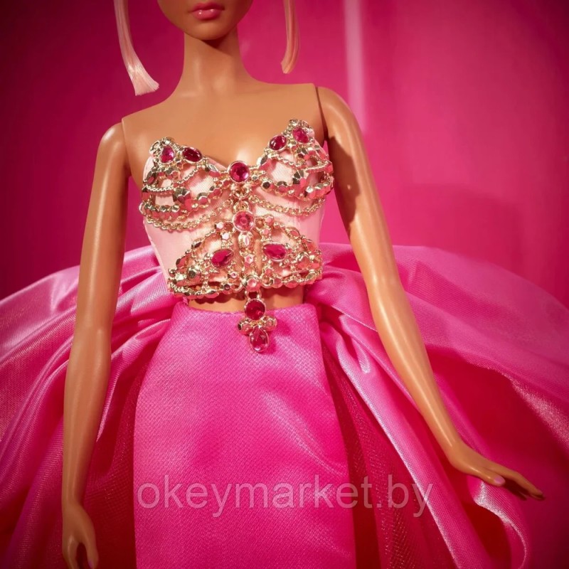 Коллекционная кукла Mattel Barbie Signature Pink Collection HJW86