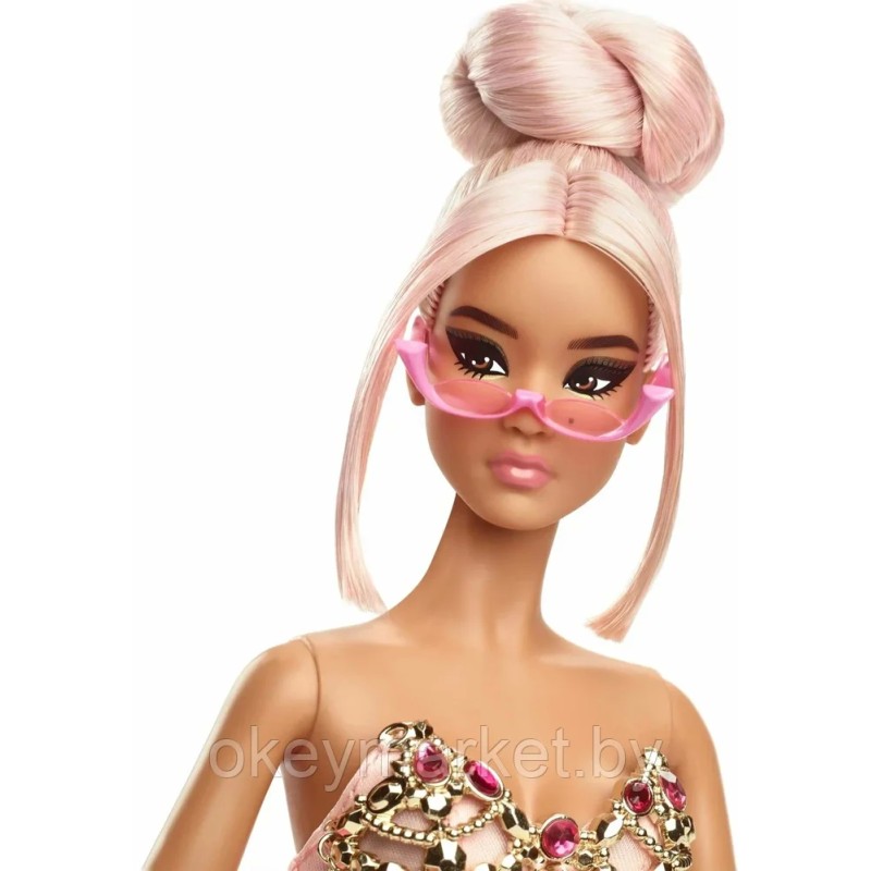 Коллекционная кукла Mattel Barbie Signature Pink Collection HJW86