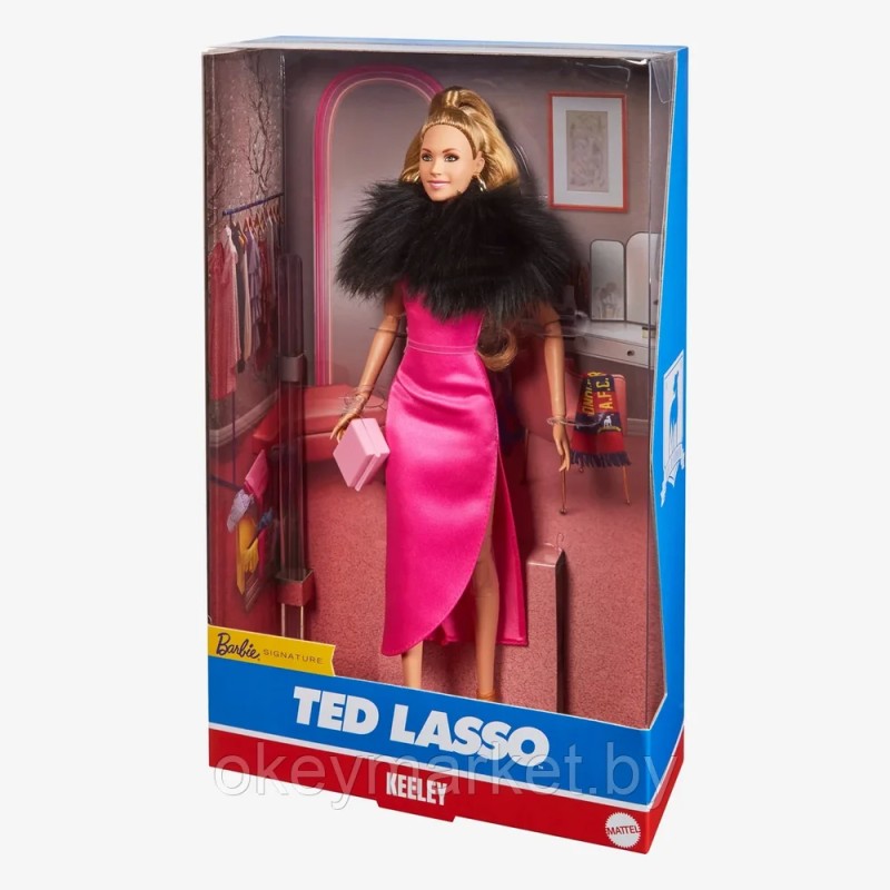 Коллекционная кукла Mattel Barbie Signature Ted Lasso Keeley Jones Doll HJW92