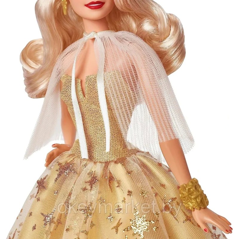 Коллекционная кукла Mattel Barbiee Signature  Рождественская HJX08