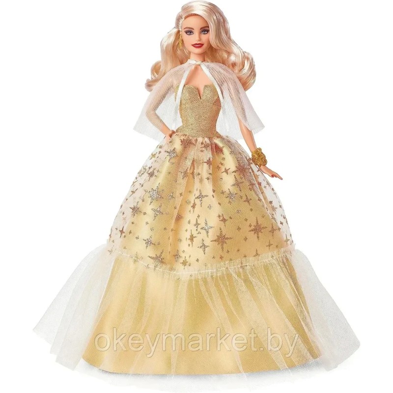 Коллекционная кукла Mattel Barbiee Signature  Рождественская HJX08