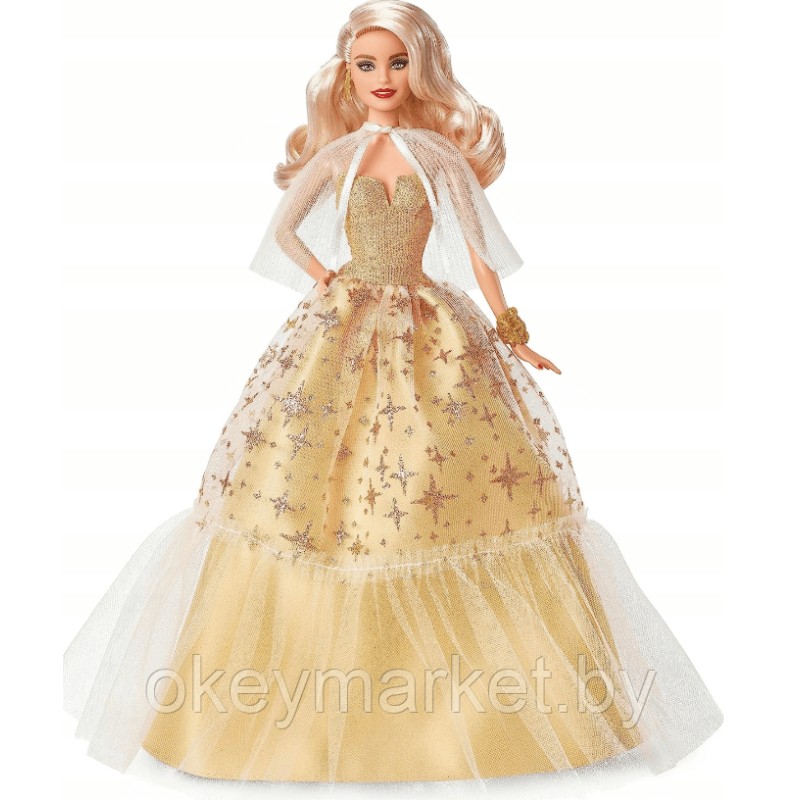 Коллекционная кукла Mattel Barbiee Signature  Рождественская HJX08