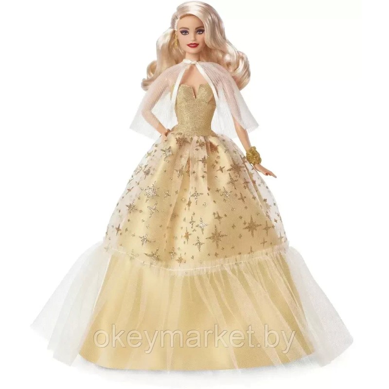 Коллекционная кукла Mattel Barbiee Signature  Рождественская HJX08