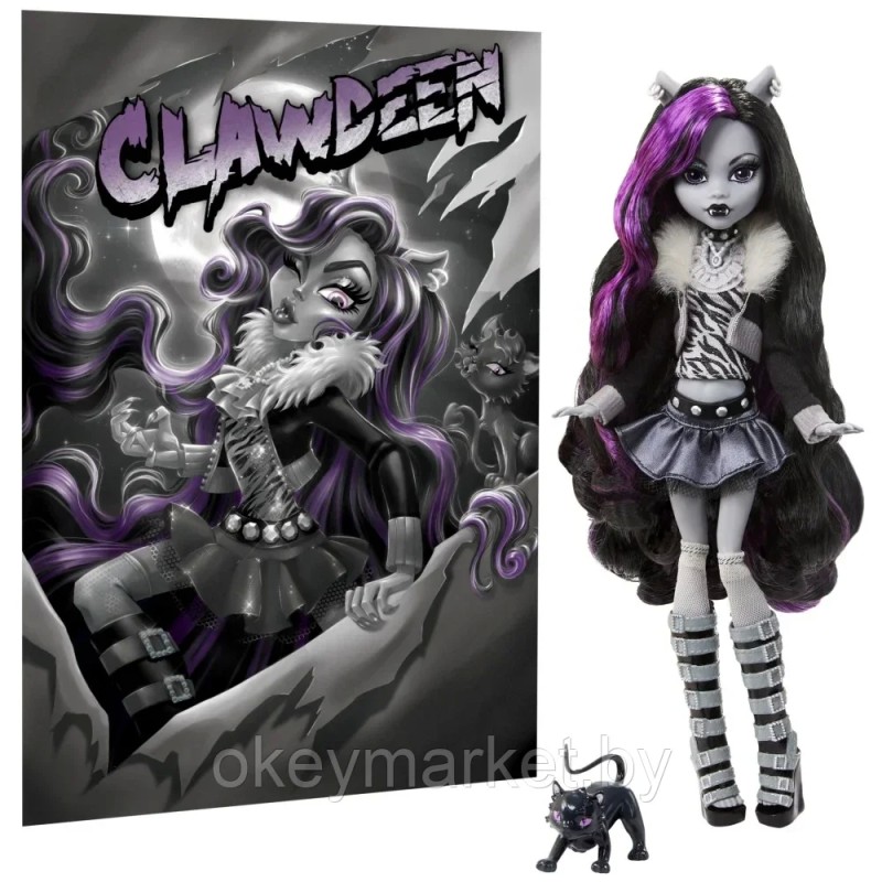 Кукла Mattel Монстер Хай Reel Drama Клодин Вульф - Monster High HKN28