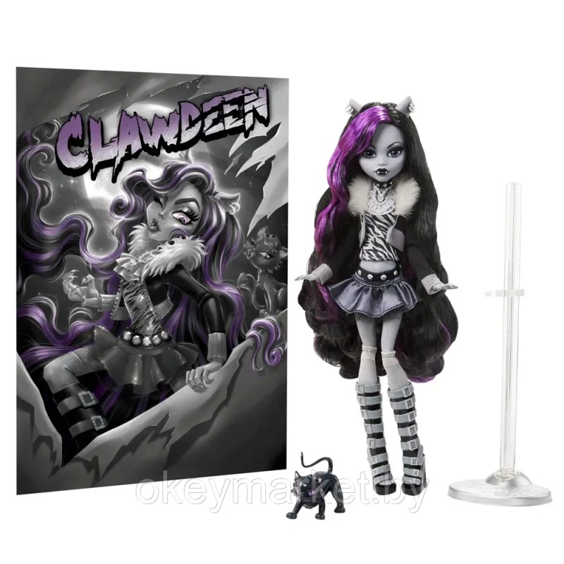 Кукла Mattel Монстер Хай Reel Drama Клодин Вульф - Monster High HKN28