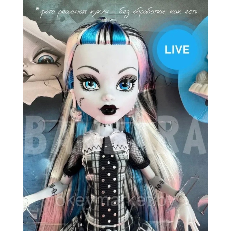 Кукла Mattel Монстер Хай Reel Drama Френки Штейн - Monster High HKN29