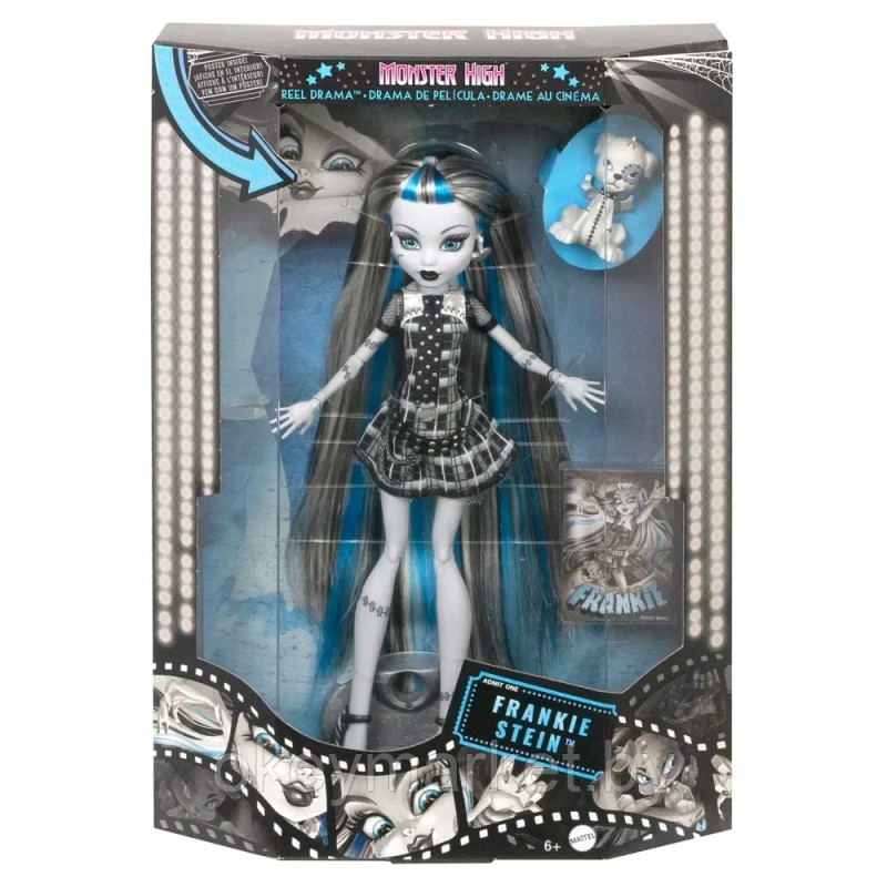 Кукла Mattel Монстер Хай Reel Drama Френки Штейн - Monster High HKN29