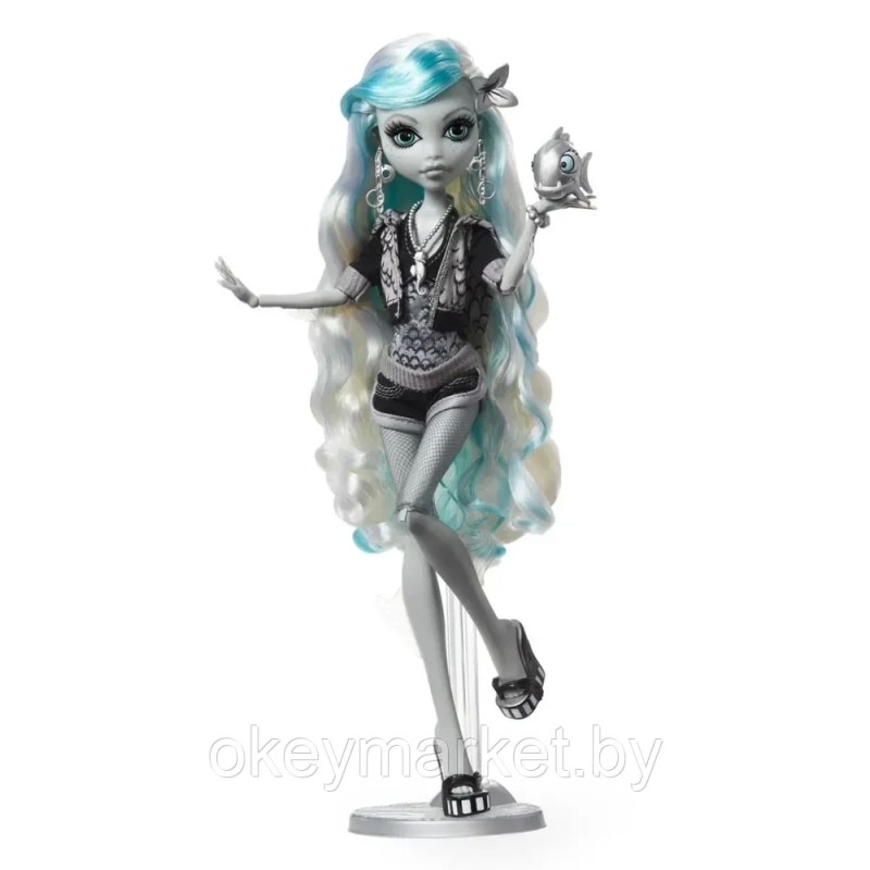 Кукла Mattel Монстер Хай Reel Drama Лагуна Блю - Monster High HKN30