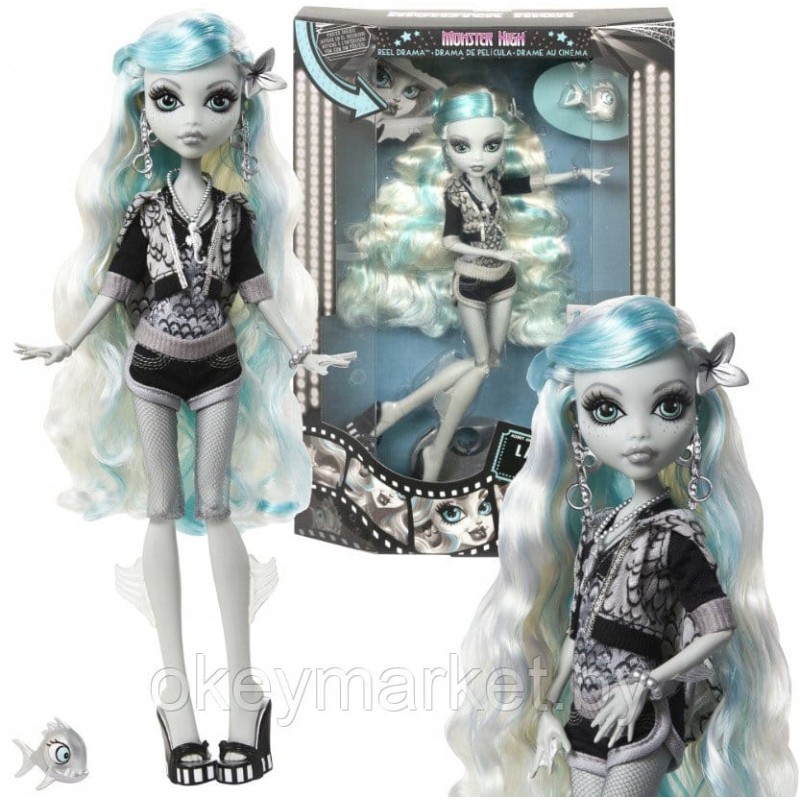 Кукла Mattel Монстер Хай Reel Drama Лагуна Блю - Monster High HKN30