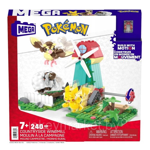 Конструктор Mega Pokemon - Деревня Покемонов HKT21