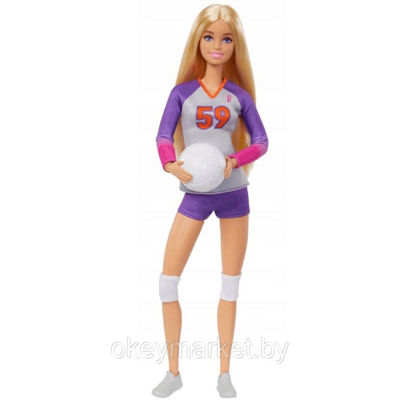 Кукла Barbie Mattel Безграничные движения Волейбол HKT72