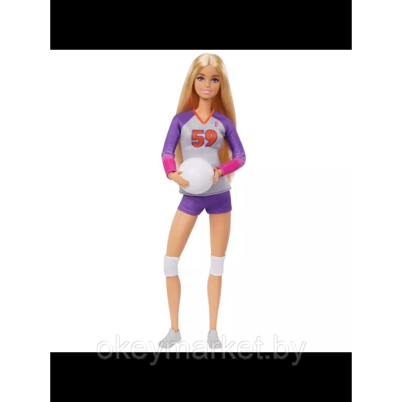 Кукла Barbie Mattel Безграничные движения Волейбол HKT72