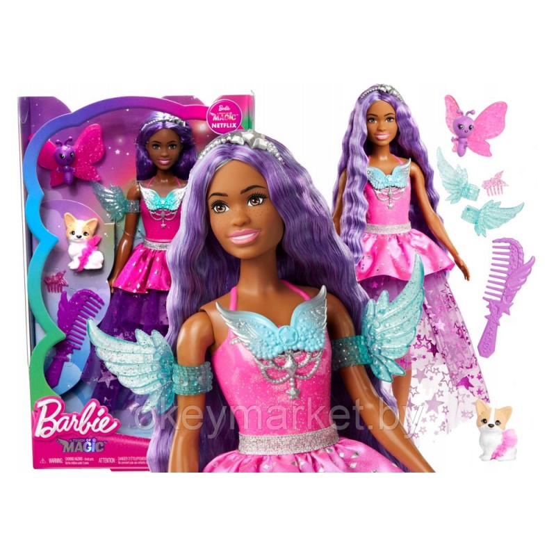 Кукла Mattel Barbie Бруклин Робертс в мерцающем наряде HLC33