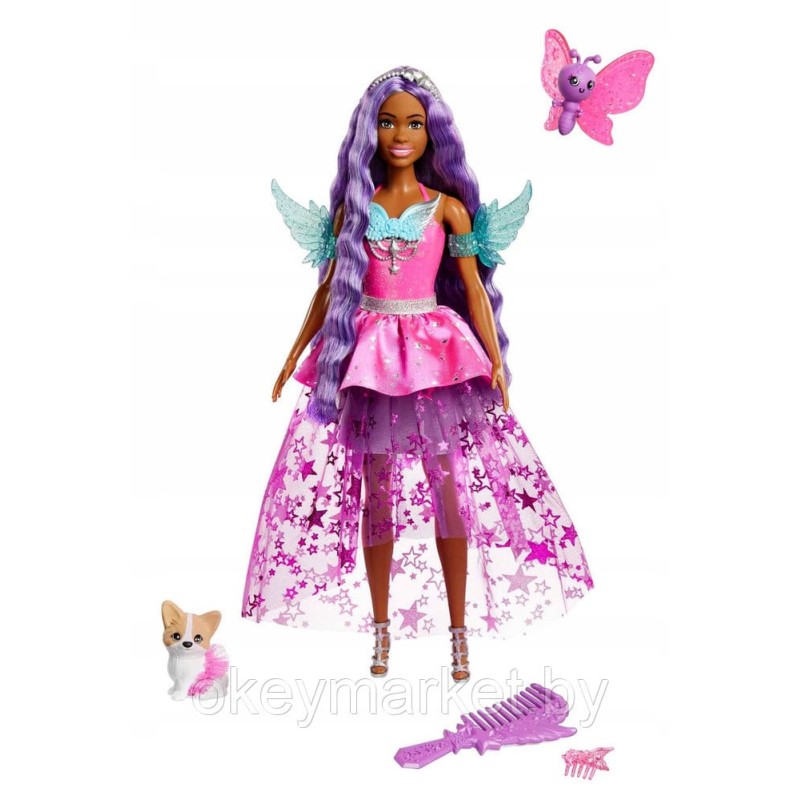 Кукла Mattel Barbie Бруклин Робертс в мерцающем наряде HLC33