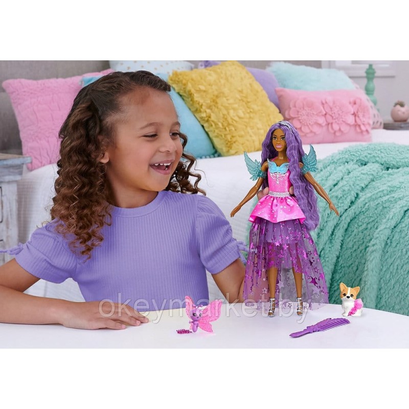 Кукла Mattel Barbie Бруклин Робертс в мерцающем наряде HLC33