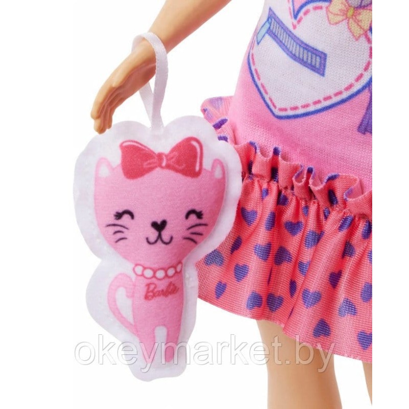 Кукла Barbie Моя первая Барби - Блондинка в розовом HLL19