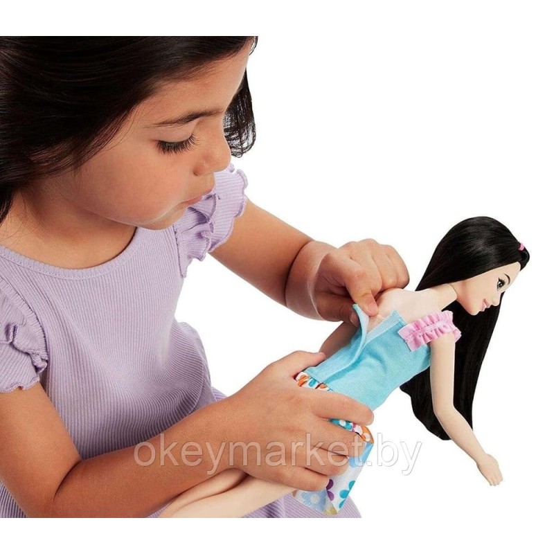 Кукла Barbie Моя первая Барби - Брюнетка с лисой HLL22