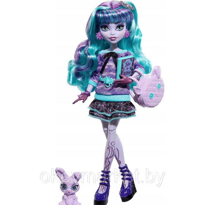 Кукла Monster High Пижамная вечеринка Твайла - Монстер Хай HLP87