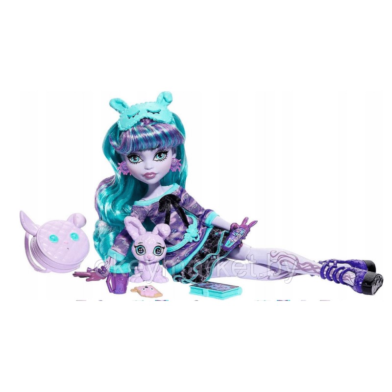 Кукла Monster High Пижамная вечеринка Твайла - Монстер Хай HLP87