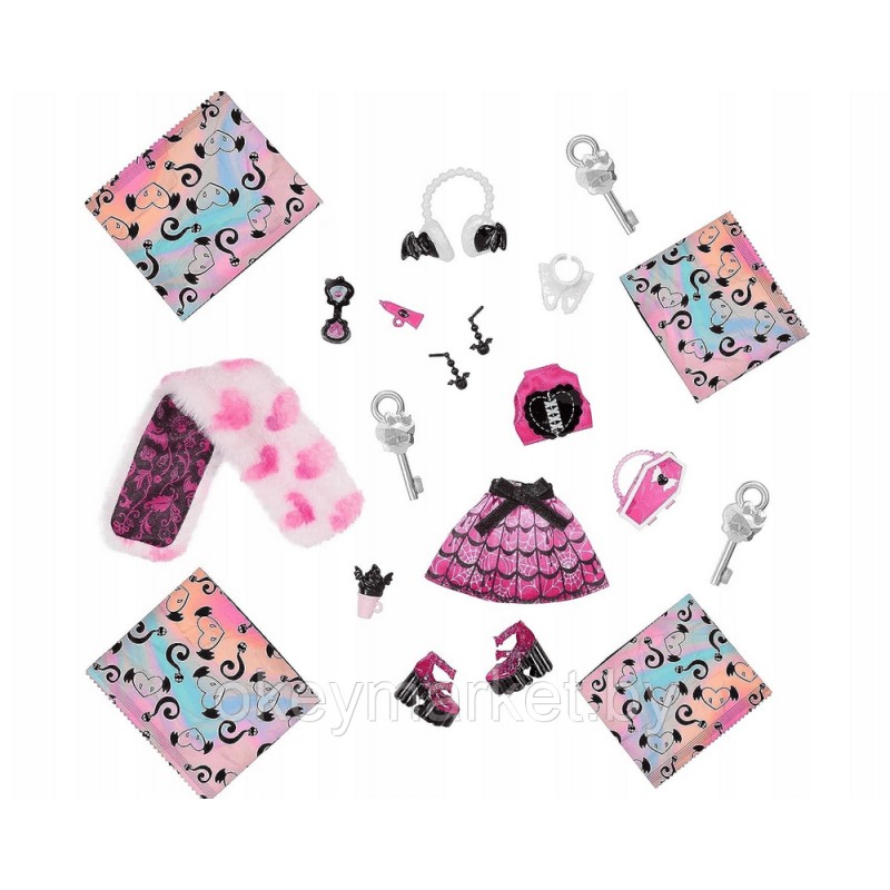 Кукла Монстер Хай Дракулаура Skulltimate Secrets Monster HNF73