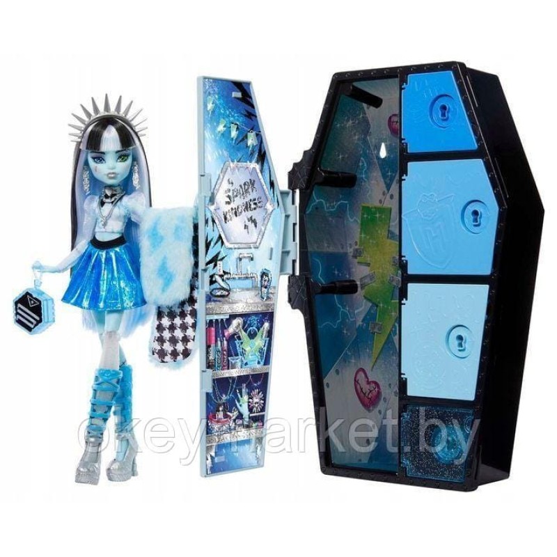 Кукла Монстер Хай Фрэнки Штейн Skulltimate Secrets Monster High HNF75