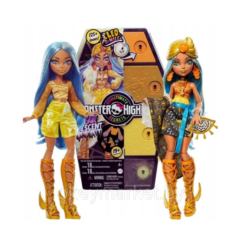 Кукла Монстер Хай Клео де Нил Skulltimate Secrets Monster High HNF76