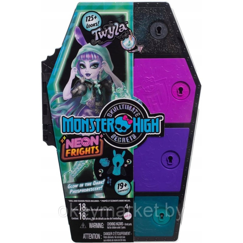 Куклы Monster High Neon Frights -  Монстер Хай Twyla HNF82